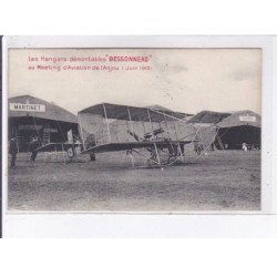 ANJOU: hangars démontables Bessonneau meeting d'aviation 1910, martinet - très bon état