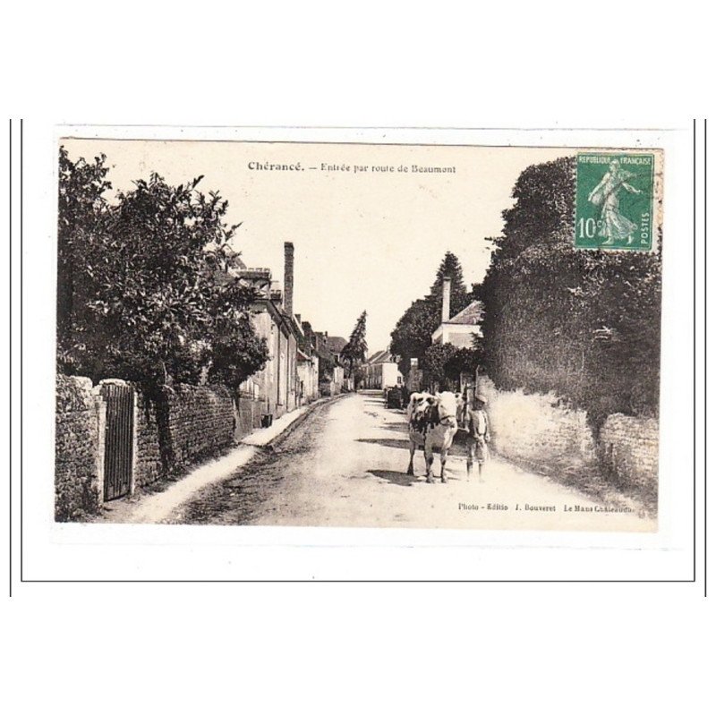 CHERANCE : entrée par route de beaumont - tres bon etat