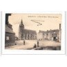 LAMNAY : la place de l'eglise - hotel du cheval blanc - tres bon etat