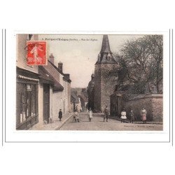PARIGNE-L'EVEQUE : rue de l'eglise - tres bon etat