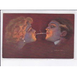 USABAL : série de 4 cpa - femme - couple - cigarette - tabac - très bon état