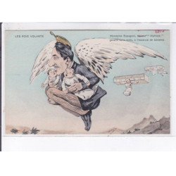 ORENS : série de 6 cpa "le rois volants" (famille royale) - très bon état