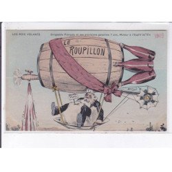 ORENS : série de 6 cpa "le rois volants" (famille royale) - très bon état