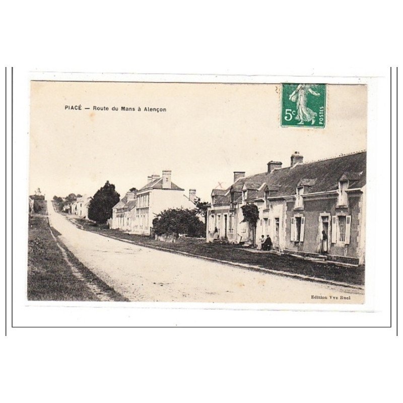 PIACE : route du mans a alencon - tres bon etat