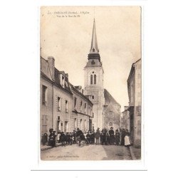 PRECIGNE : vue de la rue du pé - tres bon etat
