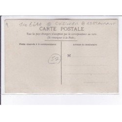 REIMS: grande semaine d'aviation de la champagne 1910, cuisinier, restaurant - état