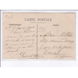 SEZANNE: fêtes inauguration aviation hangar, préparatifs pour un départ monoplan nieuport piloté Canal - très bon état