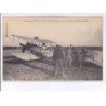 SAINT-LYE: aviation aérodrome aviatrice Mme. Driancourt prenant le départ sur biplan caudron - très bon état