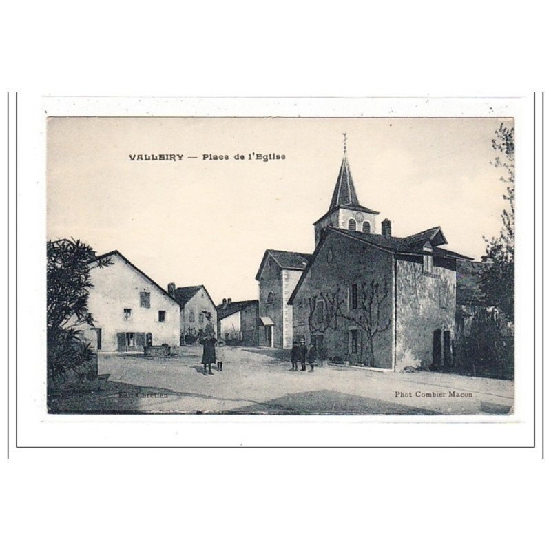 VALLEIRY : place de l'eglise - tres bon etat VALLEIRY : place de l'eglise - tres bon etat