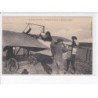 SAINT-LYE: aviation, aérodrome daucourt sur monoplan blériot - état