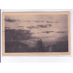 MARNE: E. Védrines sur monoplan ponnier, aviation - très bon état