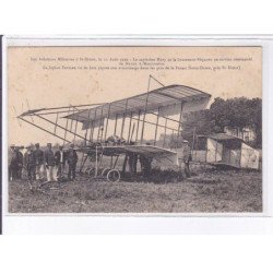 SAINT-DIZIER: aviation 1910, le capitaine Mary lieutenant Féquant en service commandé, aviateurs militaires - état