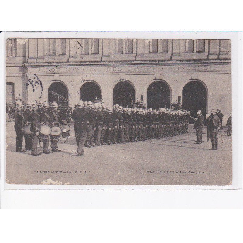 ROUEN: les pompiers - état