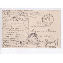 VESOUL: grandes manoeuvres du 7e corps d'armée, septembre 1911, l'aérodrome - très bon état