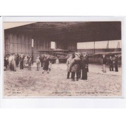 ETREPAGNY: intérieur du hangar de l'aérodrome - très bon état