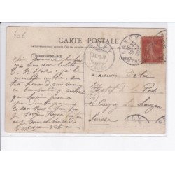 NANCY: aviation 14 juillet 1908 accident du ballon rond "le condor" sauvetage des passagers - très bon état