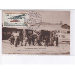 TOULOUSE: aviation, arrivée du courrier aérien de l'amérique du sud - état