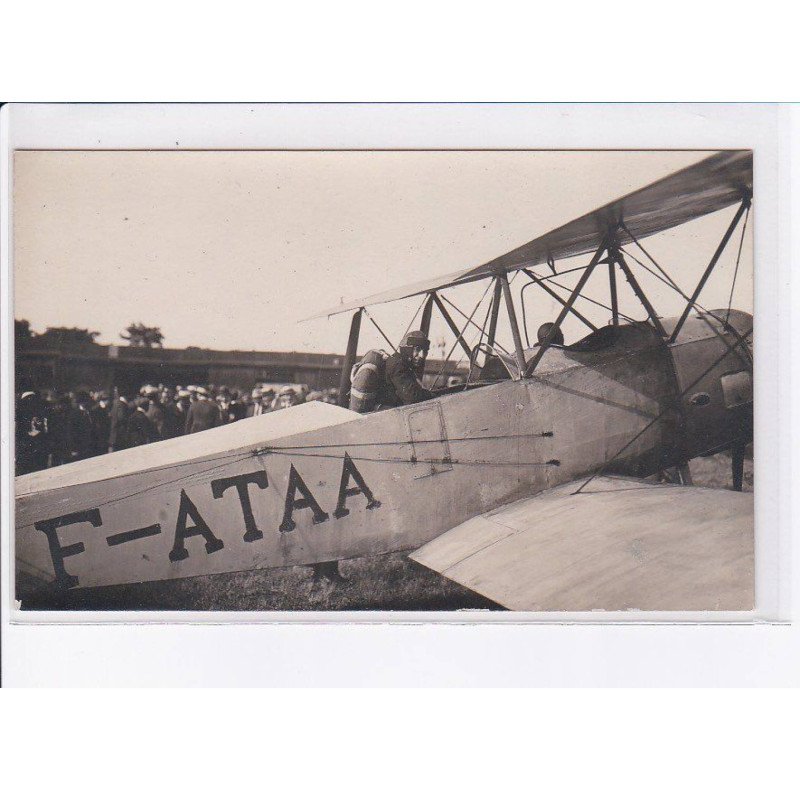AULNAT: aviation, photo Géo Guérin à clermont ferrand, parachutisme - très bon état