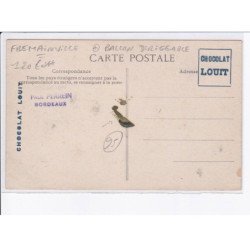 FREMAINVILLE: aviation, ballon dirigeable, accident de l'espana 1909 - état