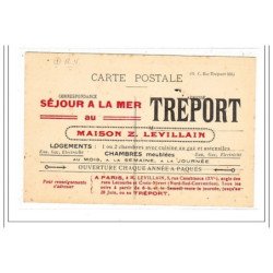 LE TREPORT : la picardie remorquant une goelette - tres bon etat