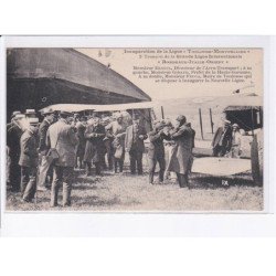HAUTE GARONNE: aviation, 12CPA, inauguration de la ligne toulouse-montpellier, aéro-transport - très bon état