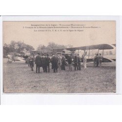 HAUTE GARONNE: aviation, 12CPA, inauguration de la ligne toulouse-montpellier, aéro-transport - très bon état