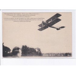 HAUTE GARONNE: aviation, 12CPA, inauguration de la ligne toulouse-montpellier, aéro-transport - très bon état