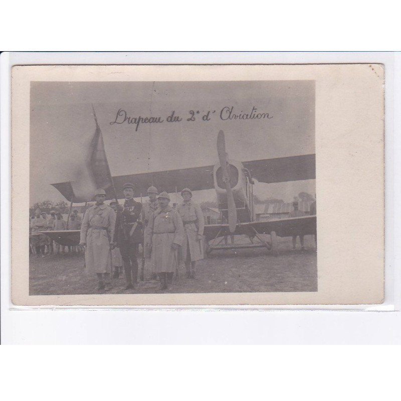 aviation, drapeau du 2d aviation - très bon état
