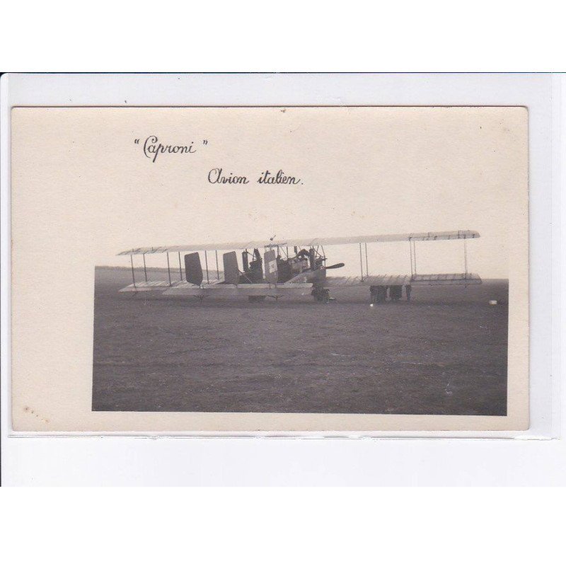 aviation caproni, avion italien - très bon état