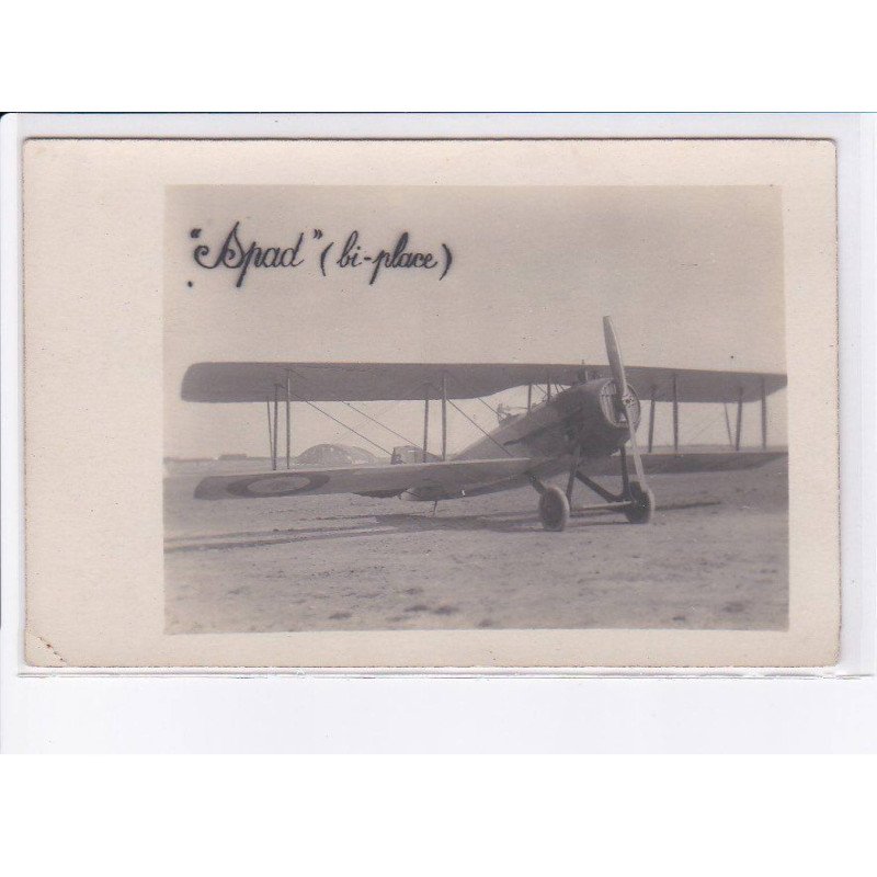 aviation spad bi-place - très bon état