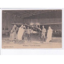 MAROC: FEZ: aviation, la garde des aéroplanes - très bon état