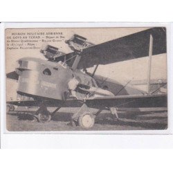 TCHAD: aviation mission militaire aérienne de goys départ de buc du blériot quadrimoteur - état