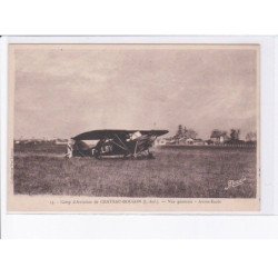 CHATEAU-BOUGON: camp d'aviation vue générale, avion-école - très bon état