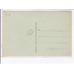 GRANDCAMP-les-BAINS: l'hôtel du cheval blanc et la rue du casino - très bon état