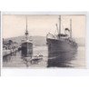 AJACCIO: arrivée d'un courrier, bateaux - état