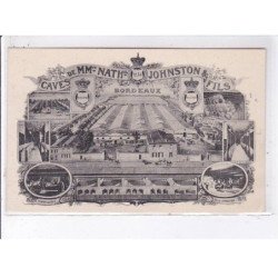 BORDEAUX: caves de MMrs nath johnston et fils, 1734 - très bon état