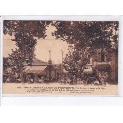 ARCACHON: hôtel-restaurant du printemps, chambres confortables, confort moderne - très bon état