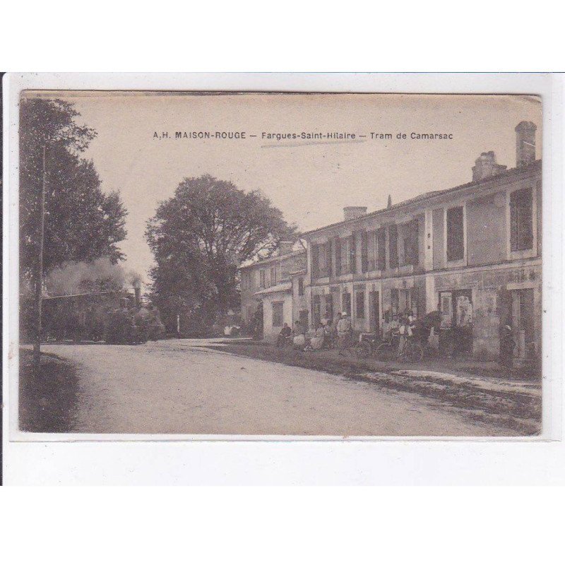 FARGUES-SAINT-HILAIRE: maison-rouge, tram de camarsac - très bon état