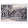 VILLETTE: le départ, attelage - très bon état