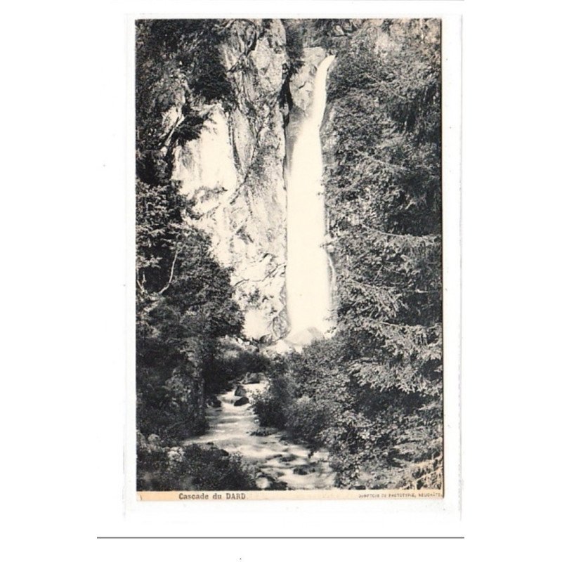 DARD : cascade (papier tres epais) - tres bon etat