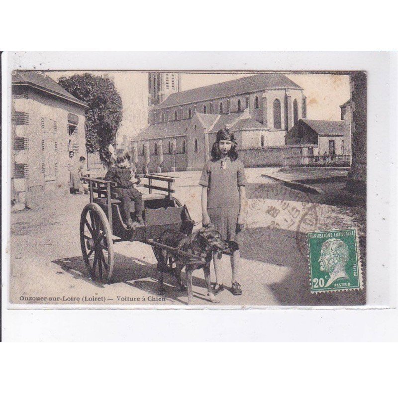 OUZOUER-sur-LOIRE: voiture à chien - état