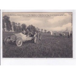 NANCY: première expériences d'aviation à nancy, 10CPA - très bon état