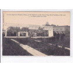 NANCY: première expériences d'aviation à nancy, 10CPA - très bon état