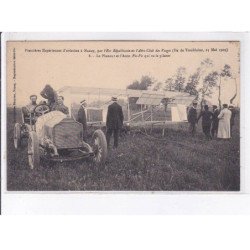 NANCY: première expériences d'aviation à nancy, 10CPA - très bon état