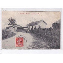 BEAUZEE: avenue de la gare, cachet - très bon état