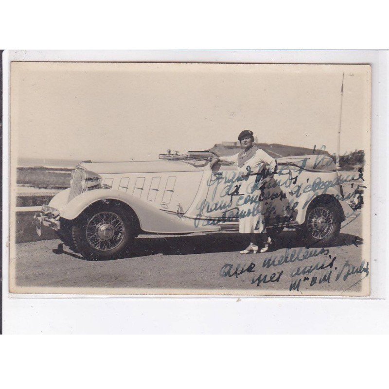 SAINT-JEAN-de-LUZ: automobile, 2 CPA du grand concours d'élégance automobile de Biarritz en 1924 - très bon état