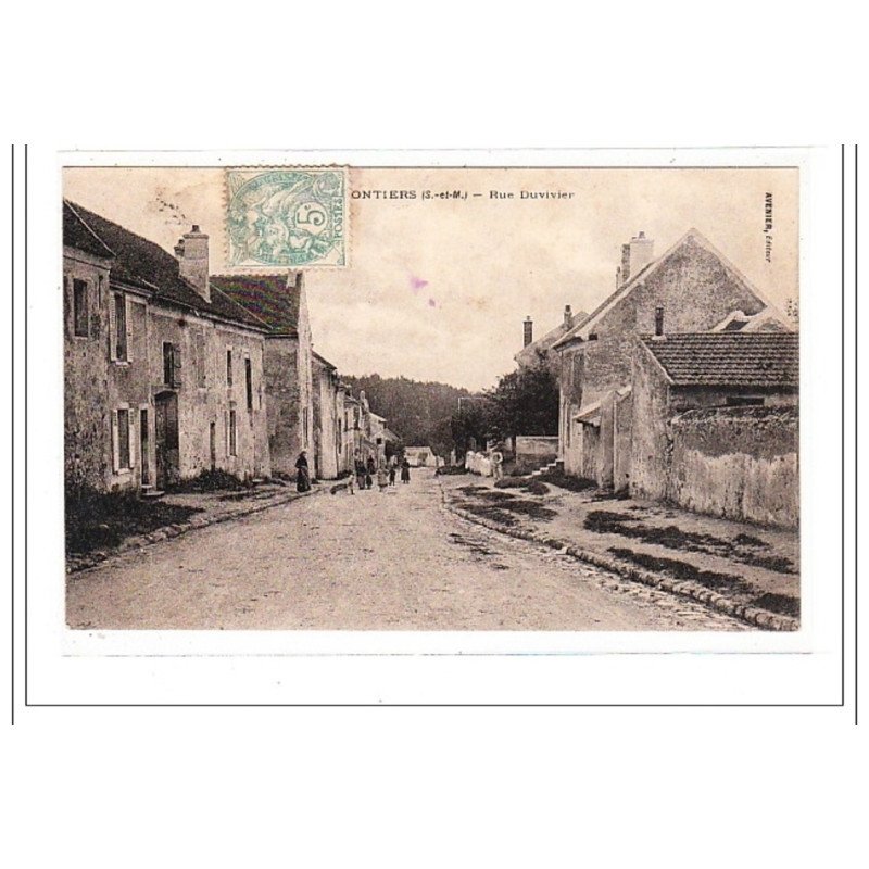 SEINE et MARNE : rue duvivier - tres bon etat