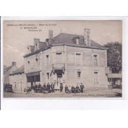 BESSE-sur-BRAYE: hôtel de la gare, E. Morançais - très bon état