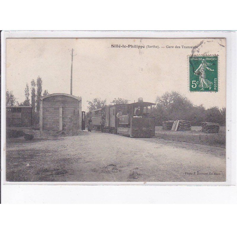 SILLE-le-PHILIPPE: gare des tramways - très bon état SILLE-le-PHILIPPE: gare des tramways - très bon état