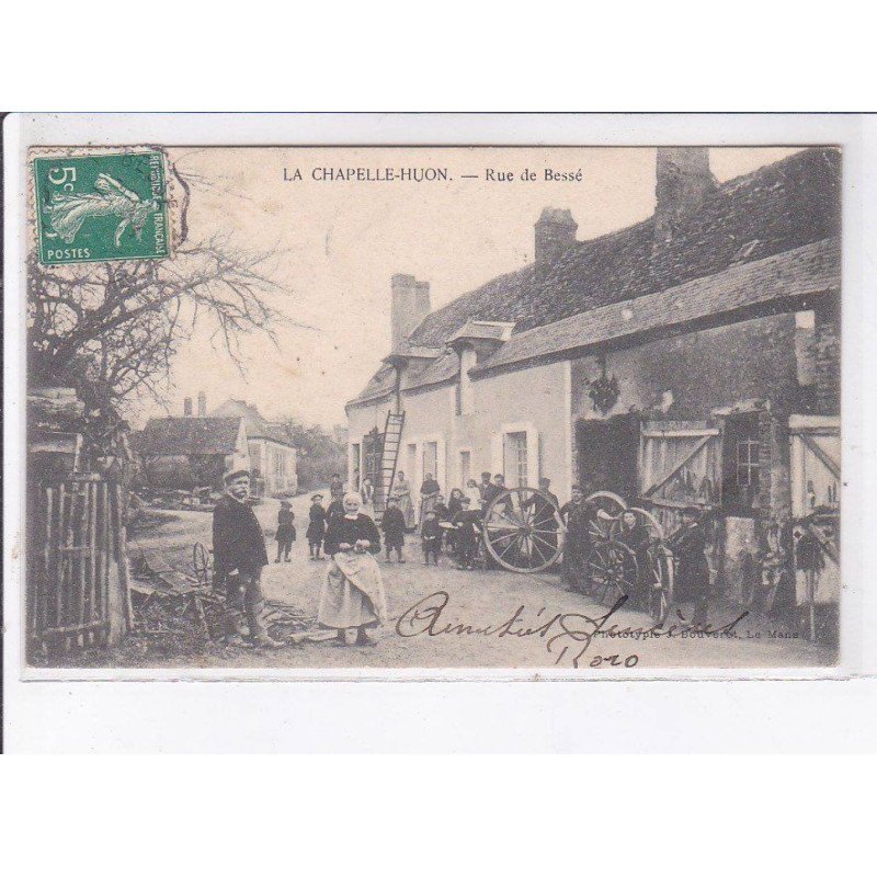 LA CHAPELLE-HUON: rue de bessé - état
